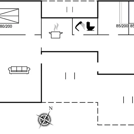 Holiday home Nore - 350m From The Sea By Interhome *
